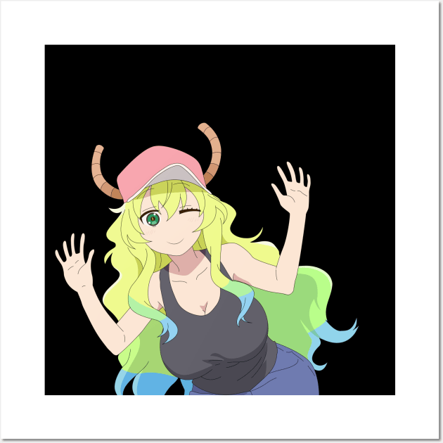 Lucoa Miss kobayashi's dragon maid Wall Art by MigiDesu